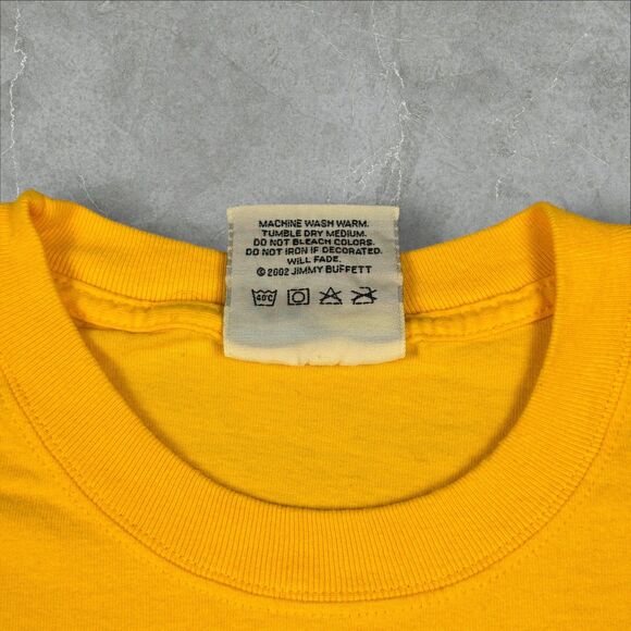 Vtg Y2K Jimmy Buffett Margaritaville "Hot Hot Hot" Animal Print Shirt - XL - Picture 6 of 8